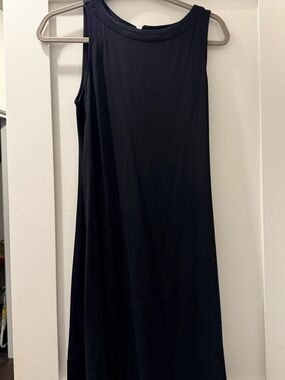 Tommy Bahama Black Sleeveless Midi Dress
